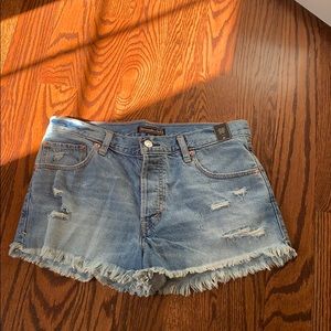 Abercrombie and Fitch denim jean shorts